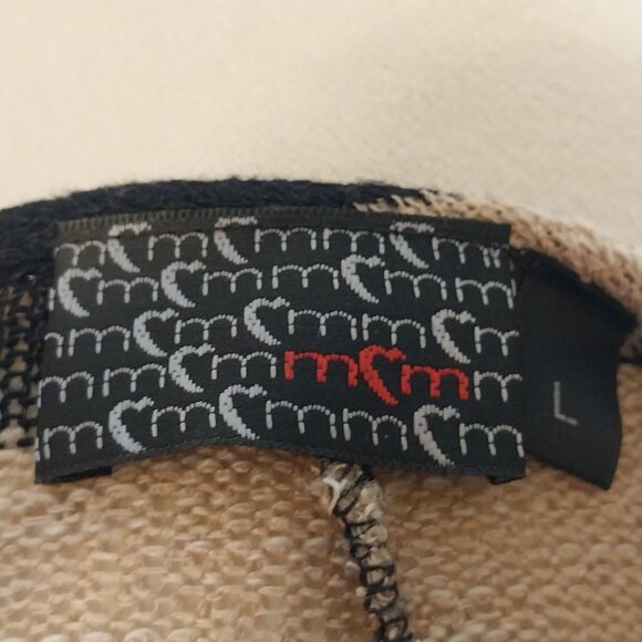 MM MM MM SIZE L STRIPED KNIT TOP - Picture 7 of 9